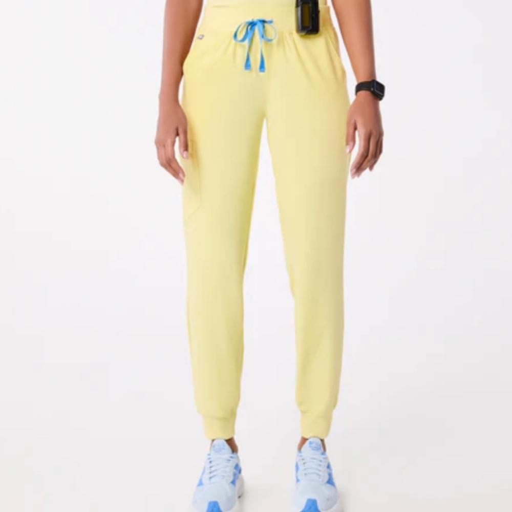 Figs Sunlight Yellow Jogger Pants